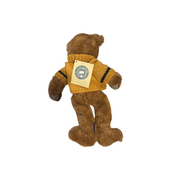 VTG Boyds Bear “Bee Whiz” Plush J.B. Bean Series 1994 14" Knit Bee Sweater Tags - Picture 3 of 7